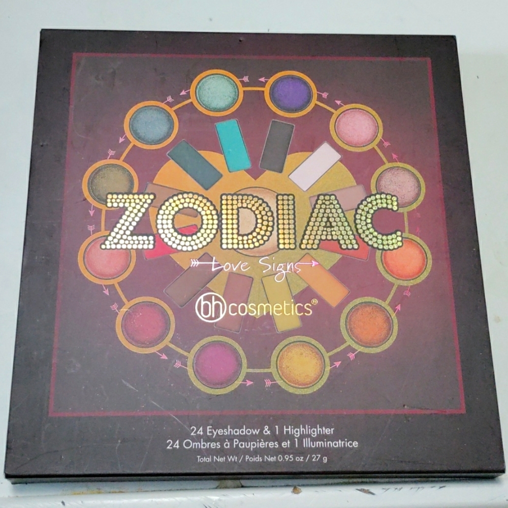 BH cosmetics Zodiac Love signs palette